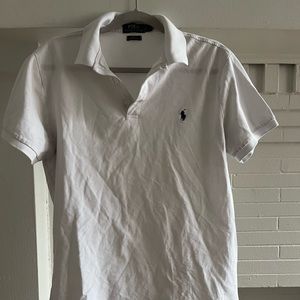 Ralph Lauren short Sleeve White Polo